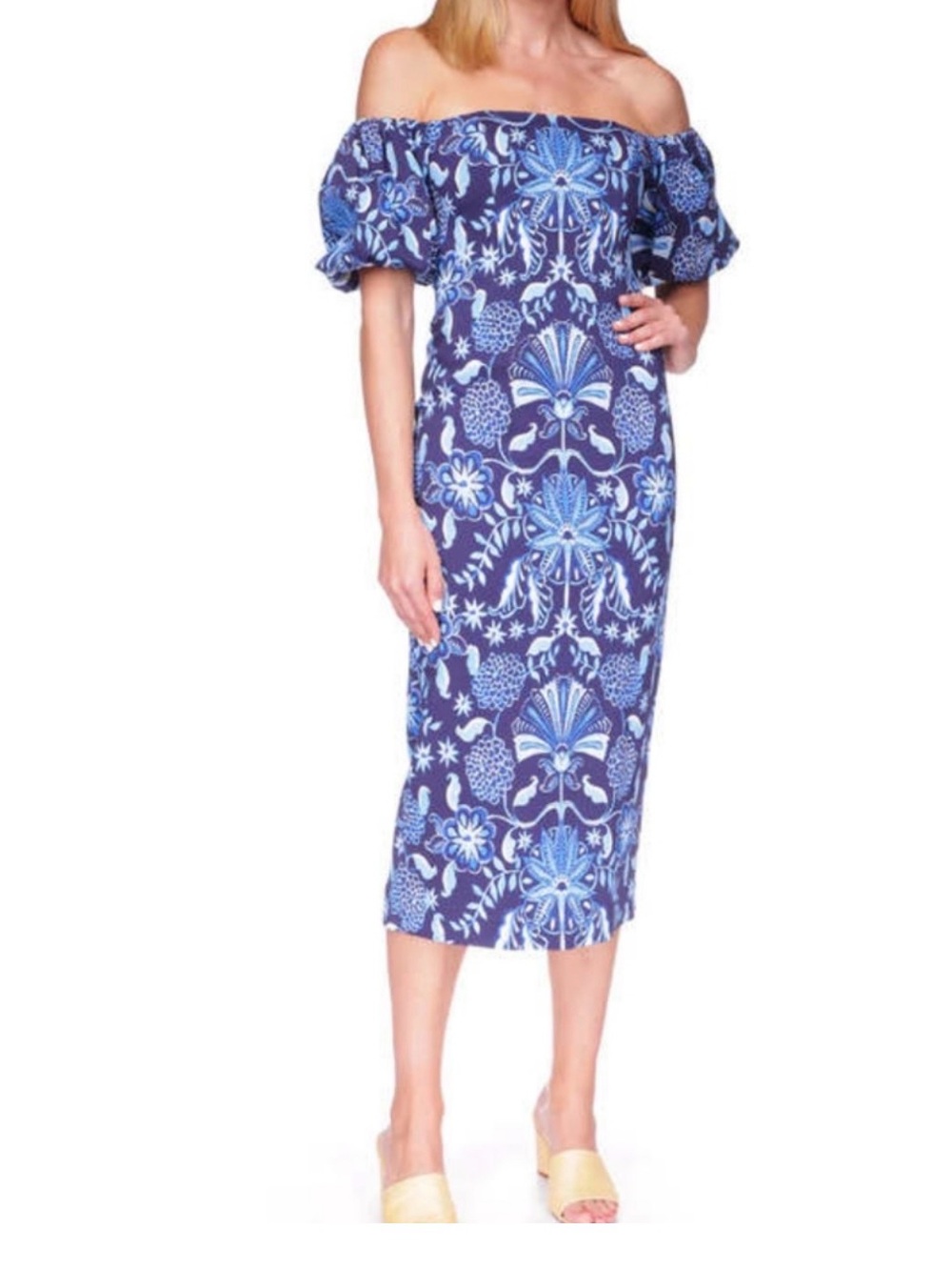 Cara Cara Karen Off the Shoulder Midi Dress